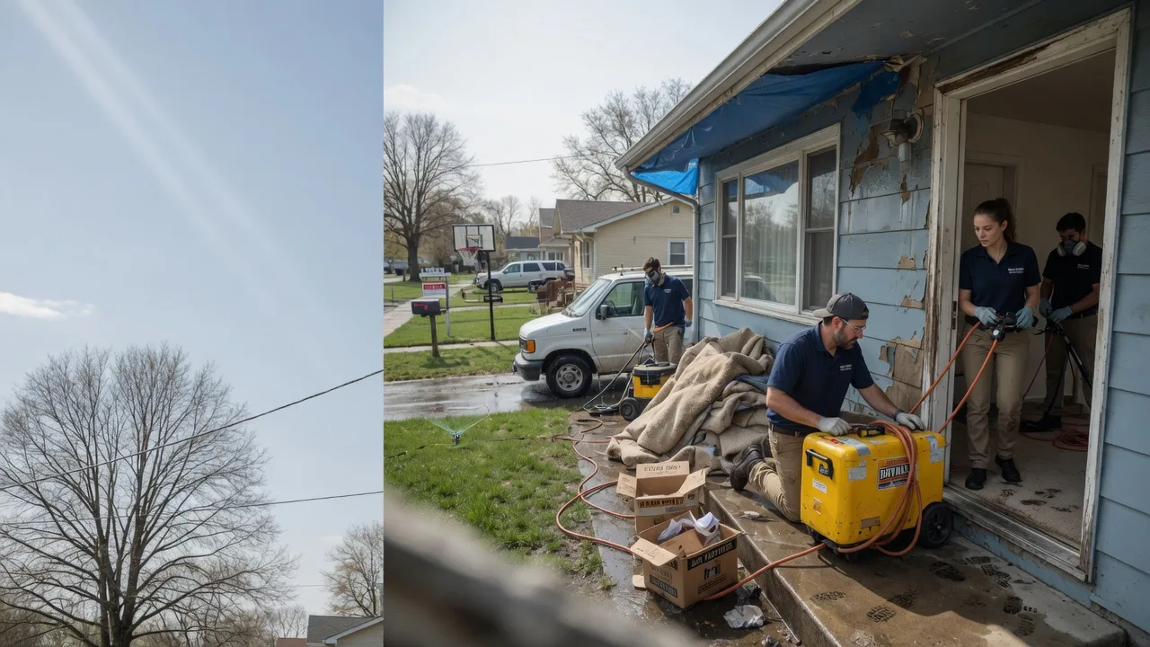 Basement Flood Cleanup in Hill City, ID near me